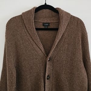 J. Crew | Brown Cardigan Sweater (Small)